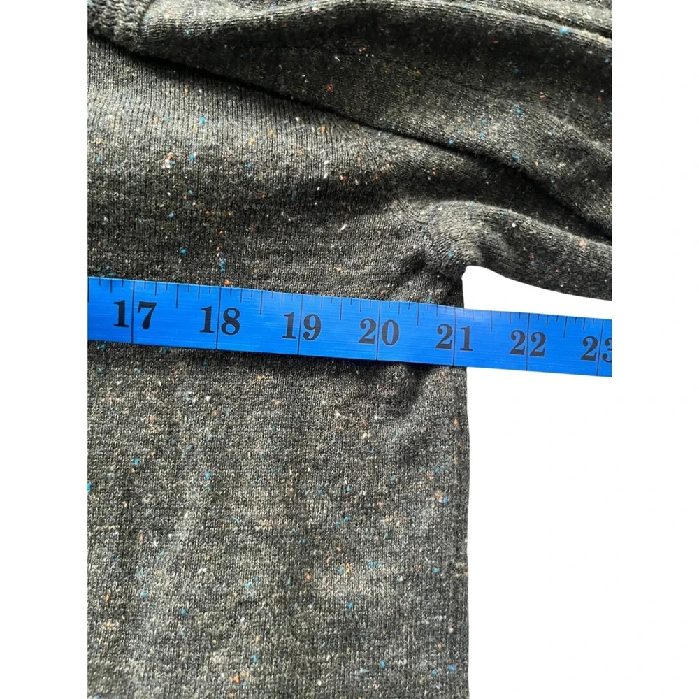 Heritage Green Flecked Henley Knit Sweater Cotton Silk‎ J.Crew Mens Medium